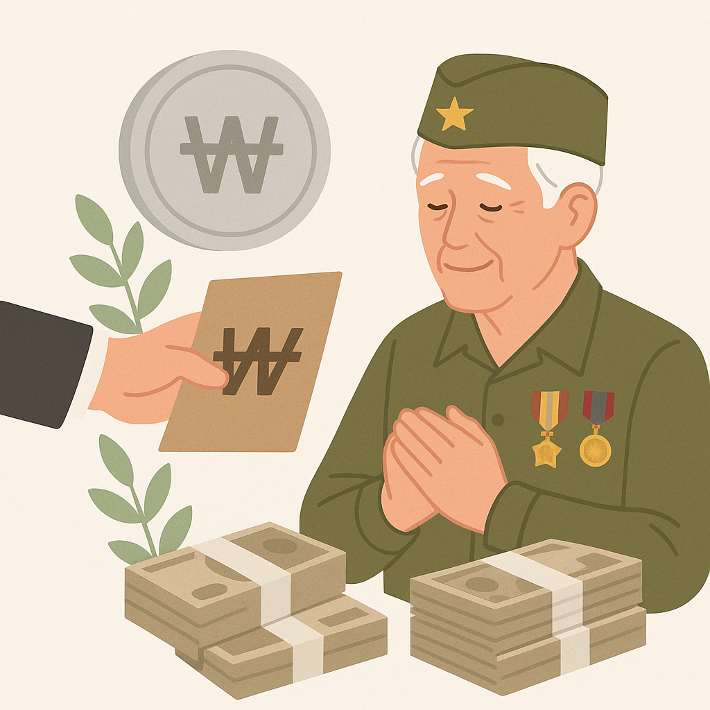 참전유공자 생계지원금 지급 관련 이미지 2