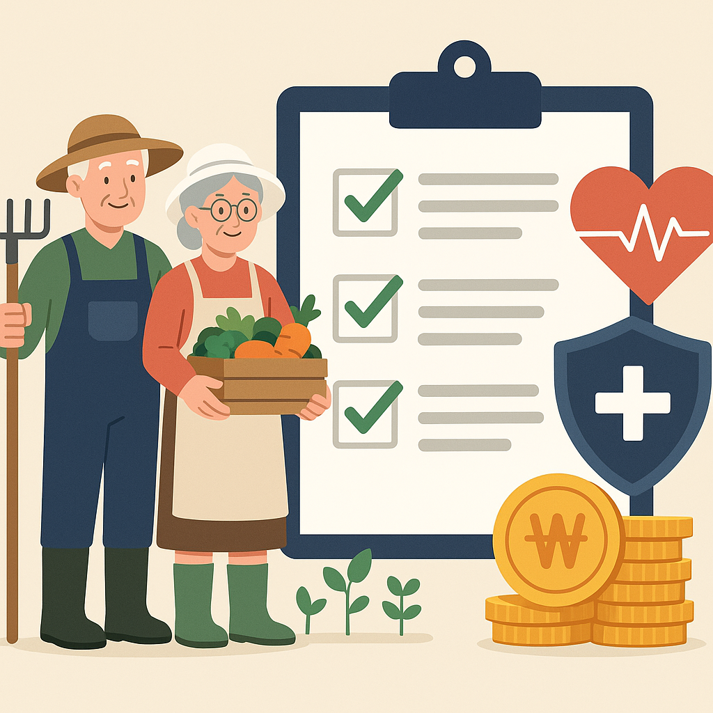 농업인 건강·연금보험료 지원 관련 이미지 2
