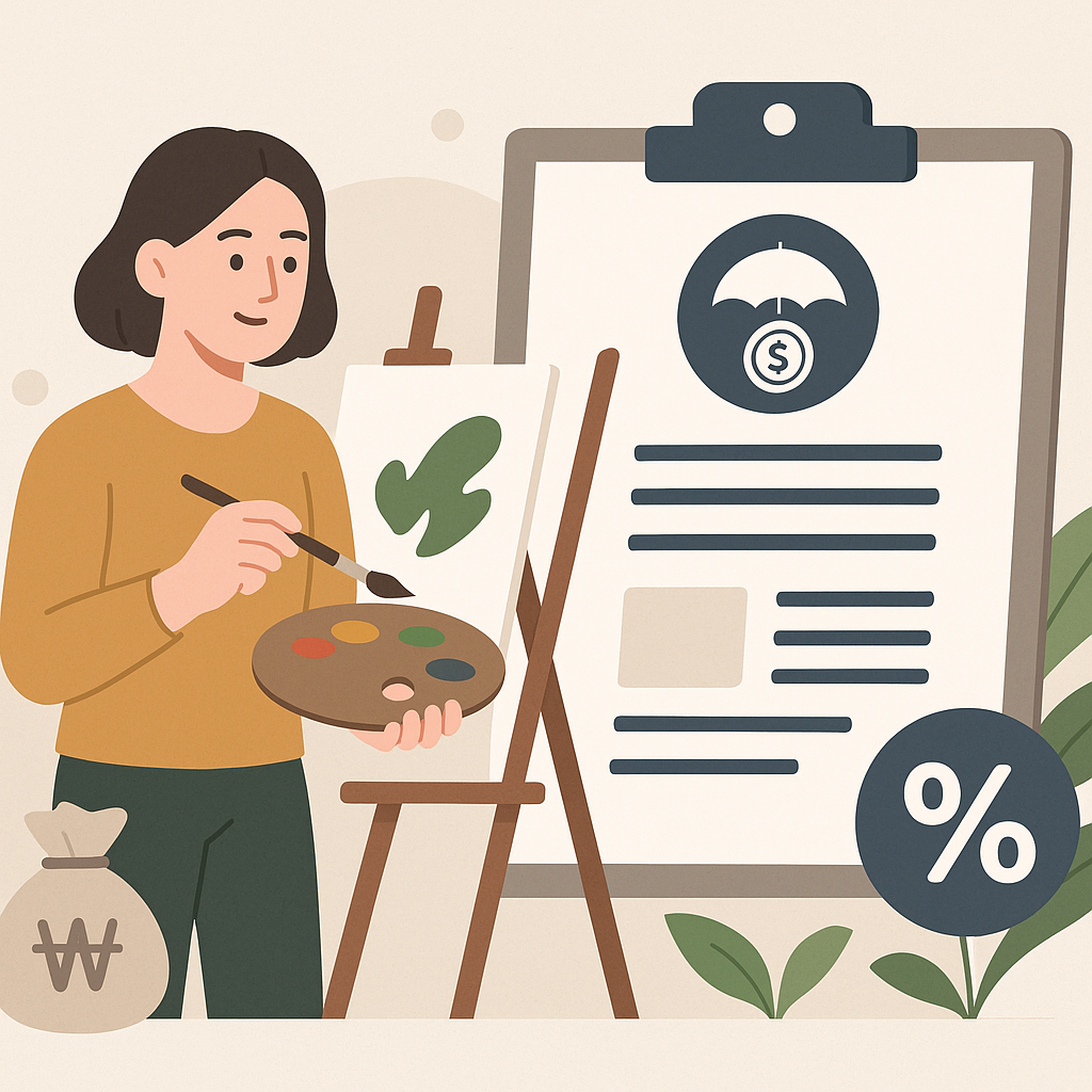 예술인 국민연금 보험료 지원사업 관련 이미지 1