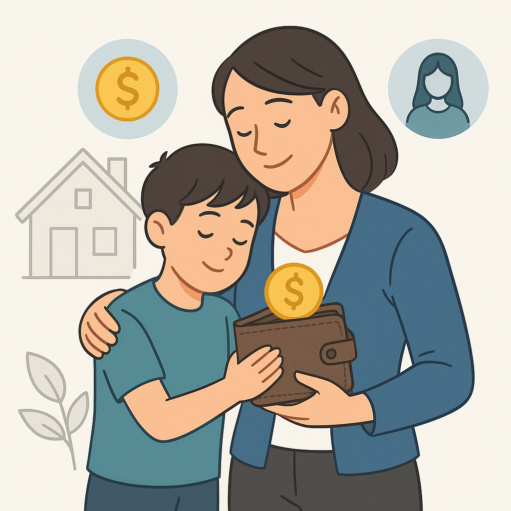 저소득 한부모가족 아동양육비 관련 이미지 2