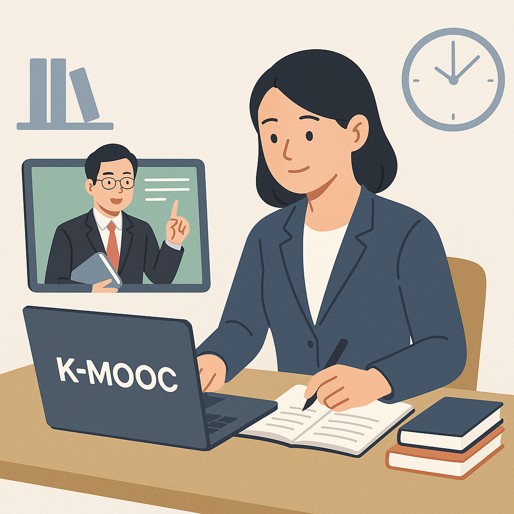 한국형 온라인 공개강좌(K-MOOC) 관련 이미지 1