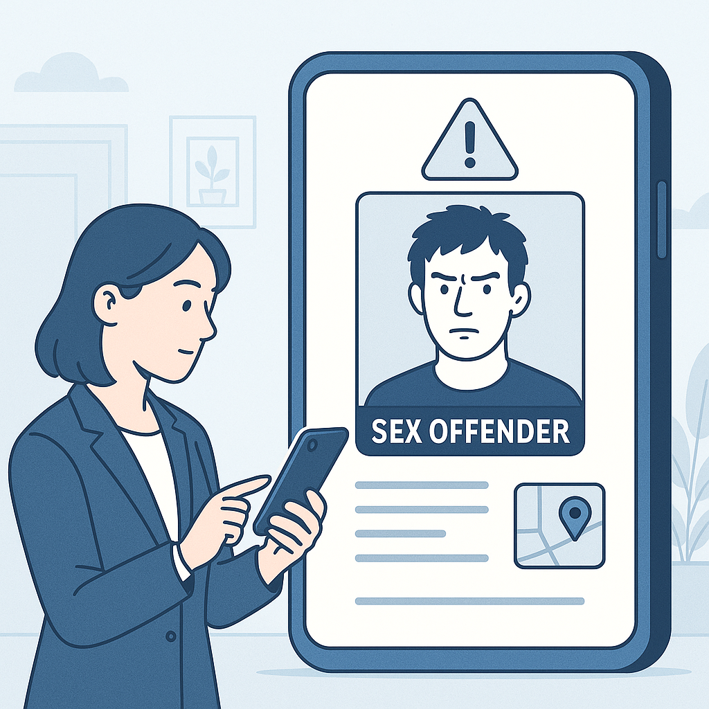 성범죄자 신상정보 모바일고지 관련 이미지 2