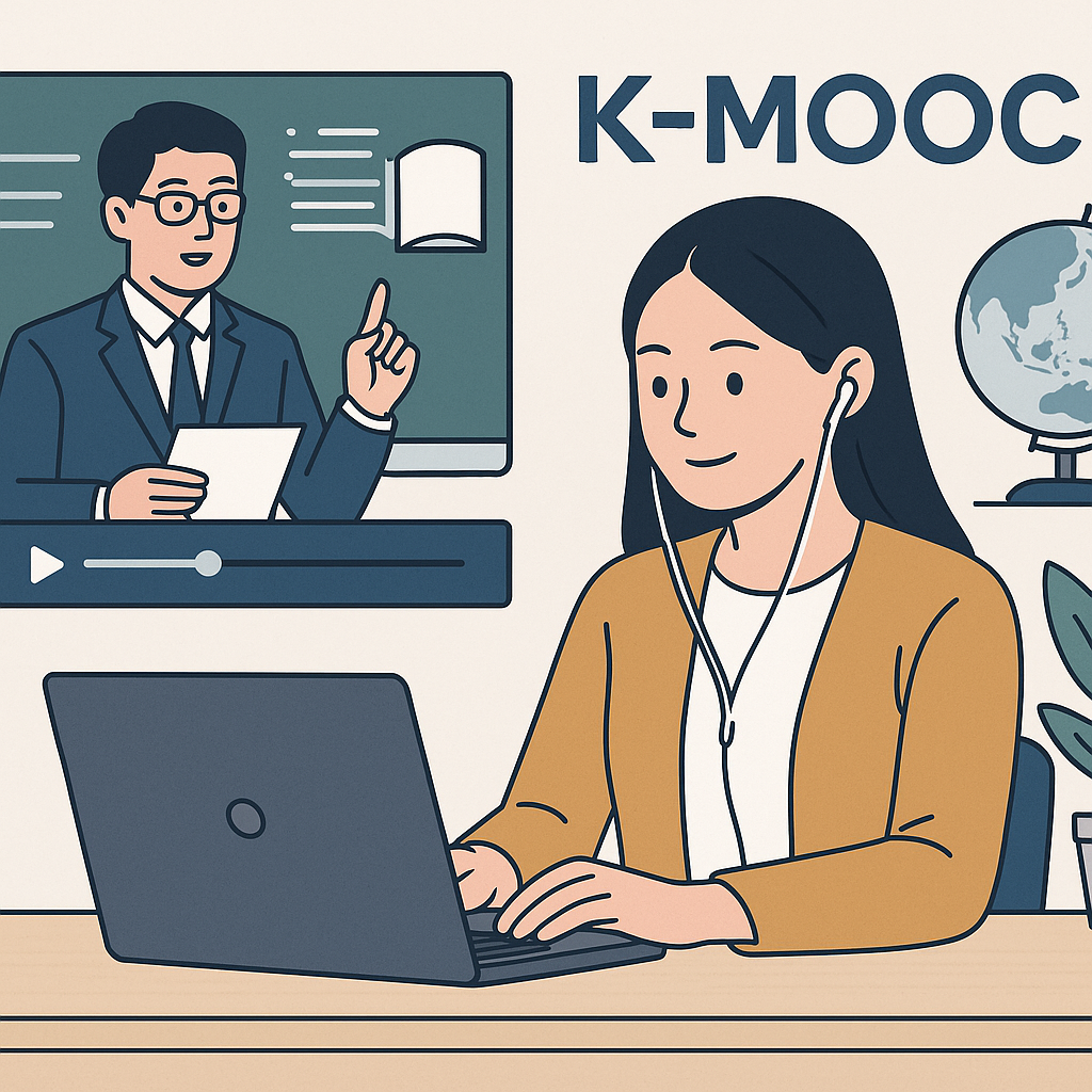 한국형 온라인 공개강좌(K-MOOC) 관련 이미지 1