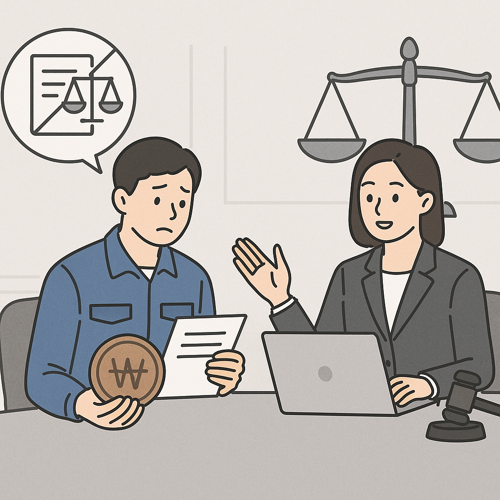 임금 체불 피해 근로자 무료 법률 지원 관련 이미지 2