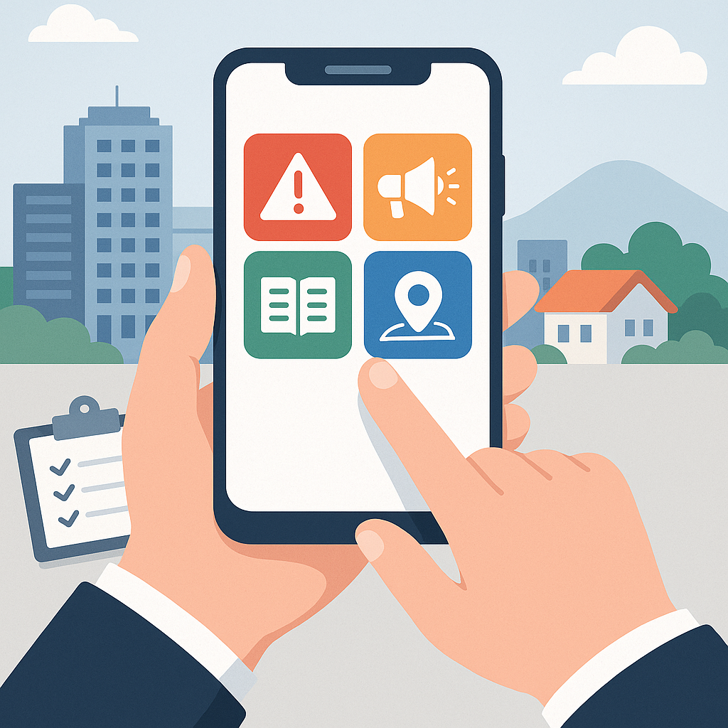 모바일 재난안전정보 포털 안전디딤돌 관련 이미지 2